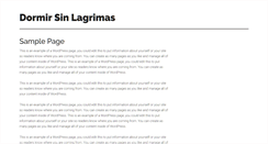 Desktop Screenshot of dormirsinlagrimas.com